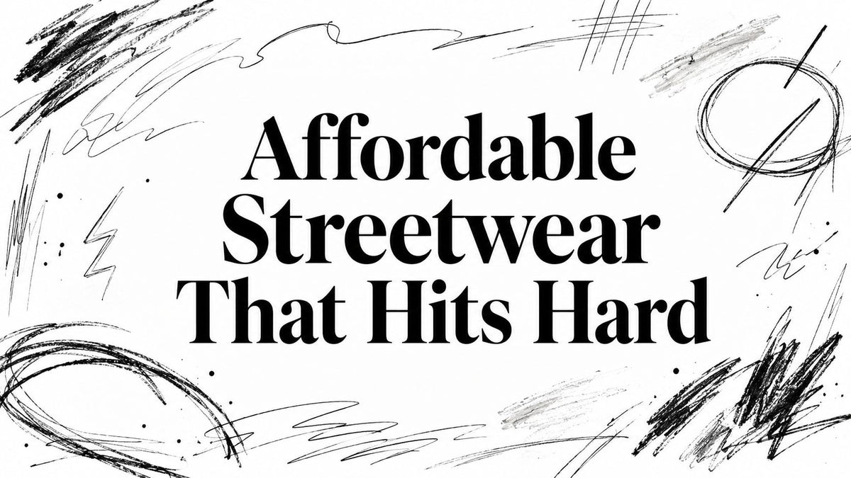 Affordable Streetwear That Hits Hard