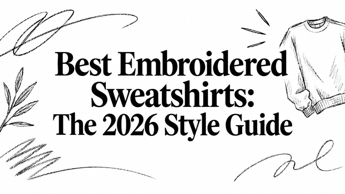 Best Embroidered Sweatshirts: The 2026 Style Guide