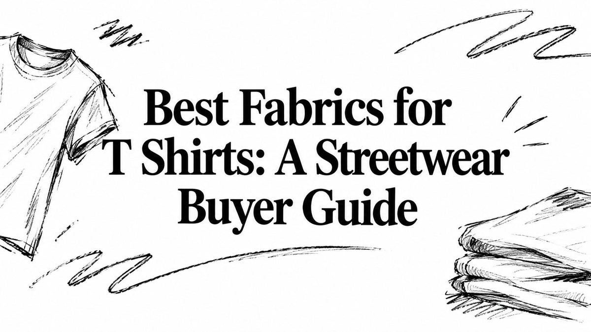 Best Fabrics for T Shirts: A Streetwear Buyer Guide