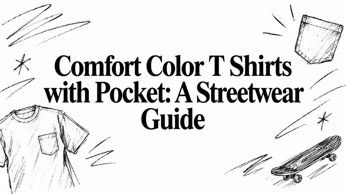 Comfort Color T Shirts with Pocket: A Streetwear Guide