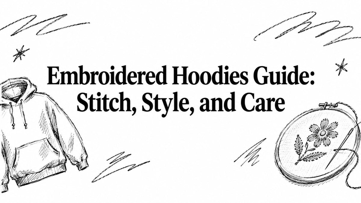 Embroidered Hoodies Guide: Stitch, Style, and Care