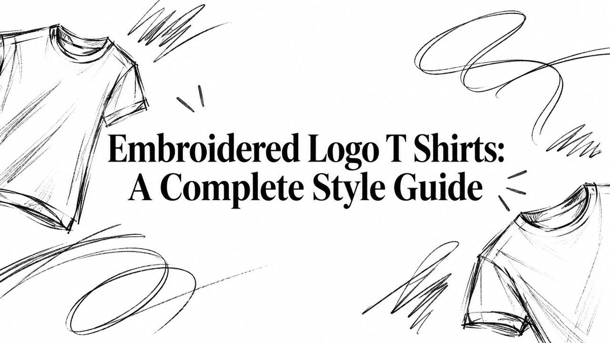 Embroidered Logo T Shirts: A Complete Style Guide