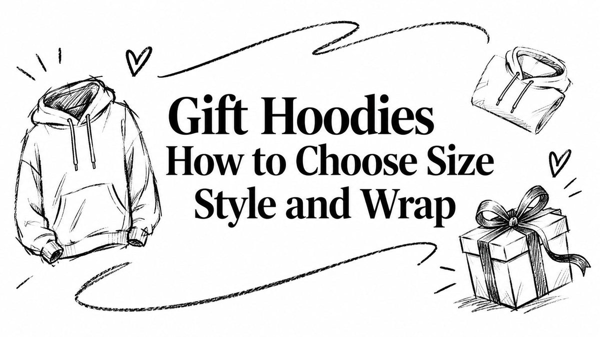 Gift Hoodies How to Choose Size Style and Wrap
