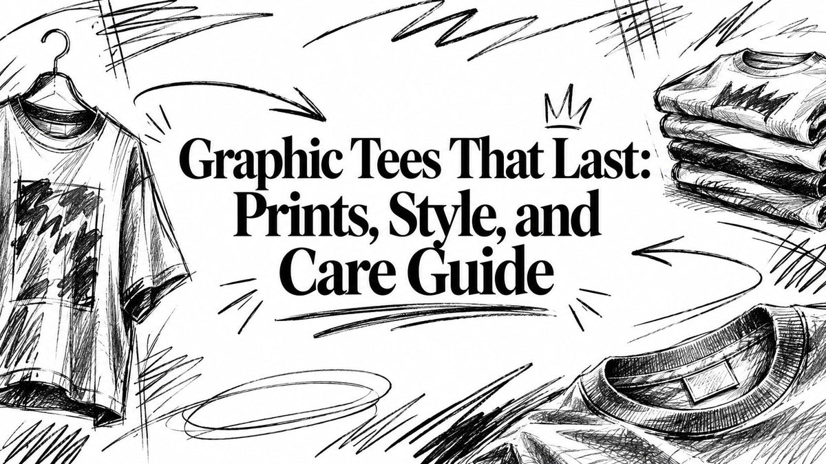 Graphic Tees That Last: Prints, Style, and Care Guide