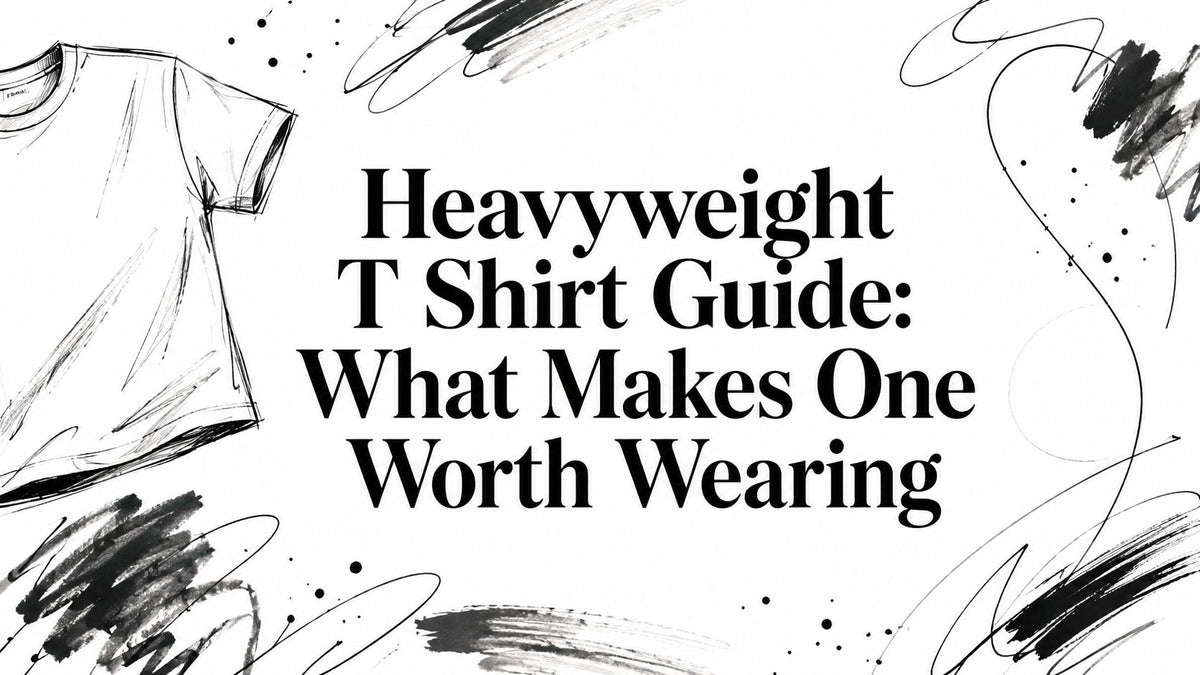 Heavyweight T Shirt Guide: What Makes One Worth Wearing