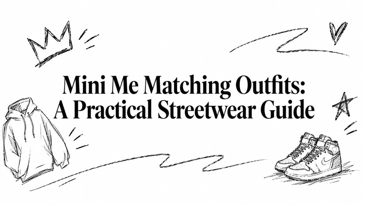 Mini Me Matching Outfits: A Practical Streetwear Guide