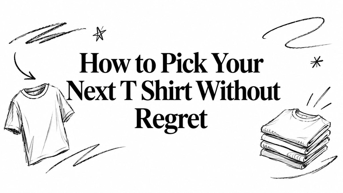 How to Pick Your Next T Shirt Without Regret