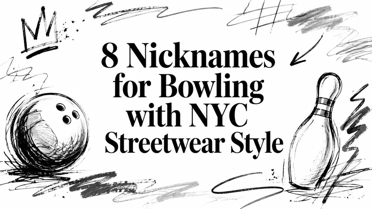 8 Nicknames for Bowling with NYC Streetwear Style