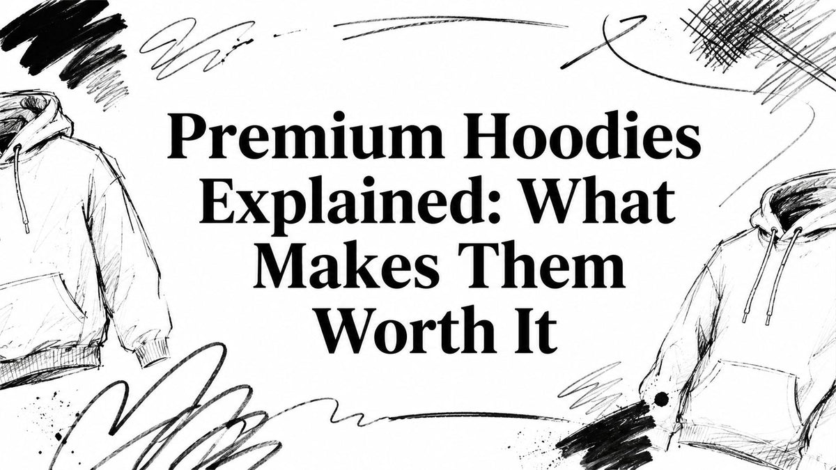 Premium Hoodies Explained: What Makes Them Worth It