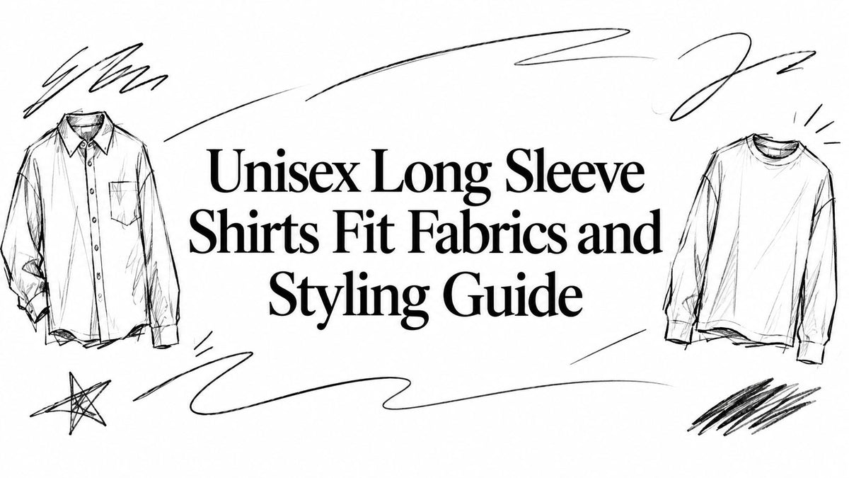 Unisex Long Sleeve Shirts Fit Fabrics and Styling Guide