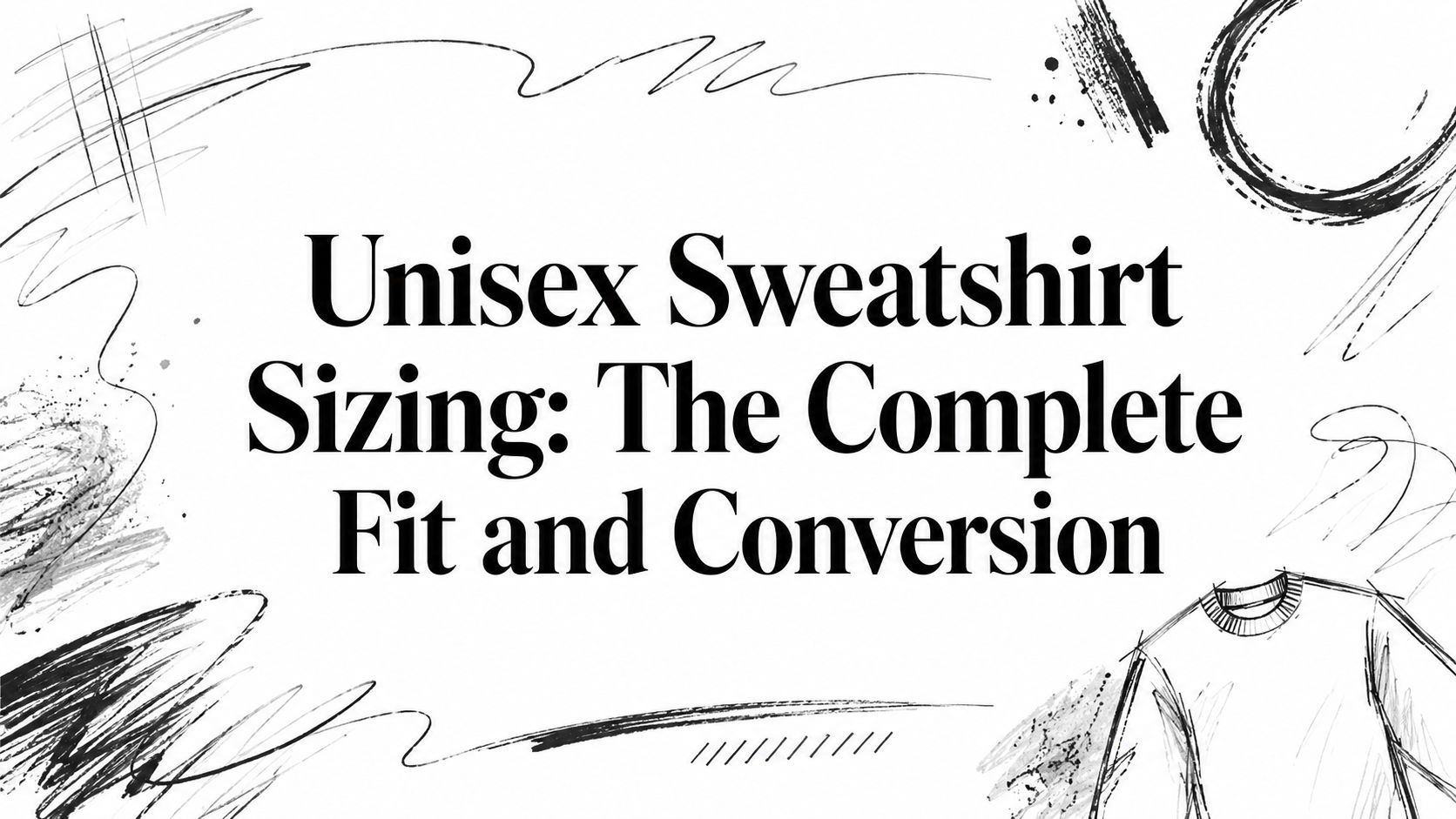 Unisex Sweatshirt Sizing: The Complete Fit and Conversion