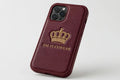 DM-FlexWear Crown iPhone Case – Bordo