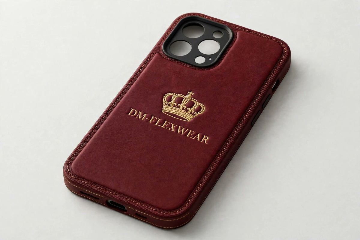 DM-FlexWear Crown iPhone Case – Red