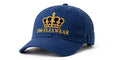 DM-FlexWear Gold Crown Cap – Blue