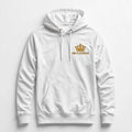 DM-FlexWear Crown Embroidered Sport Hoodie — White