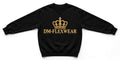 DM-FlexWear Gold Crown Sweatshirt – Black