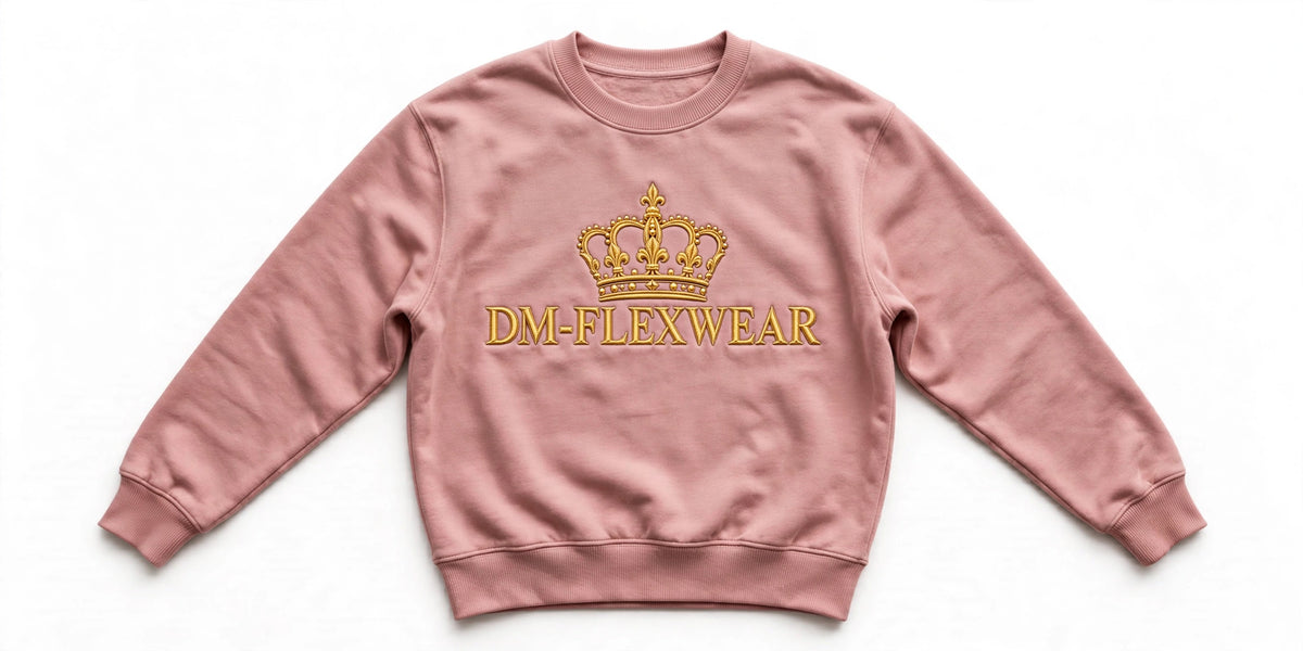 DM-FlexWear Gold Crown Sweatshirt – Rose
