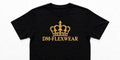 DM-FlexWear Gold Crown T-Shirt – Black