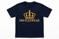 DM-FlexWear Gold Crown T-Shirt – Navy