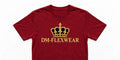 DM-FlexWear Gold Crown T-Shirt – Red