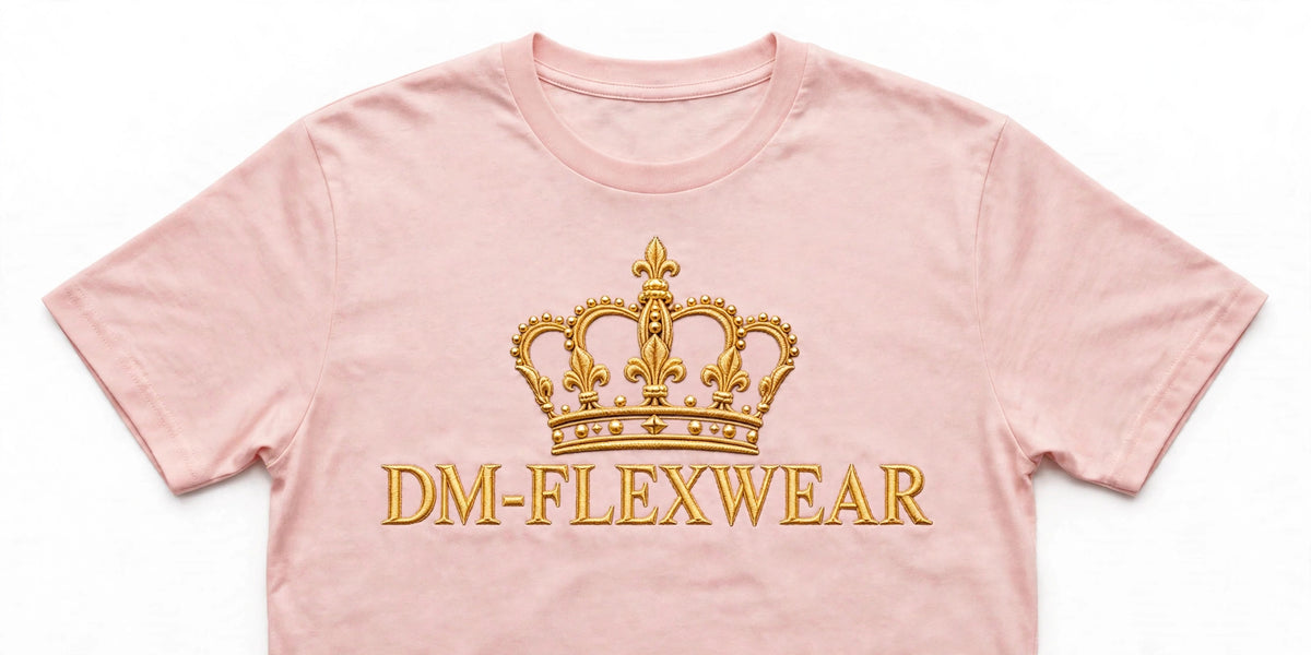 DM-FlexWear Gold Crown T-Shirt – Pink